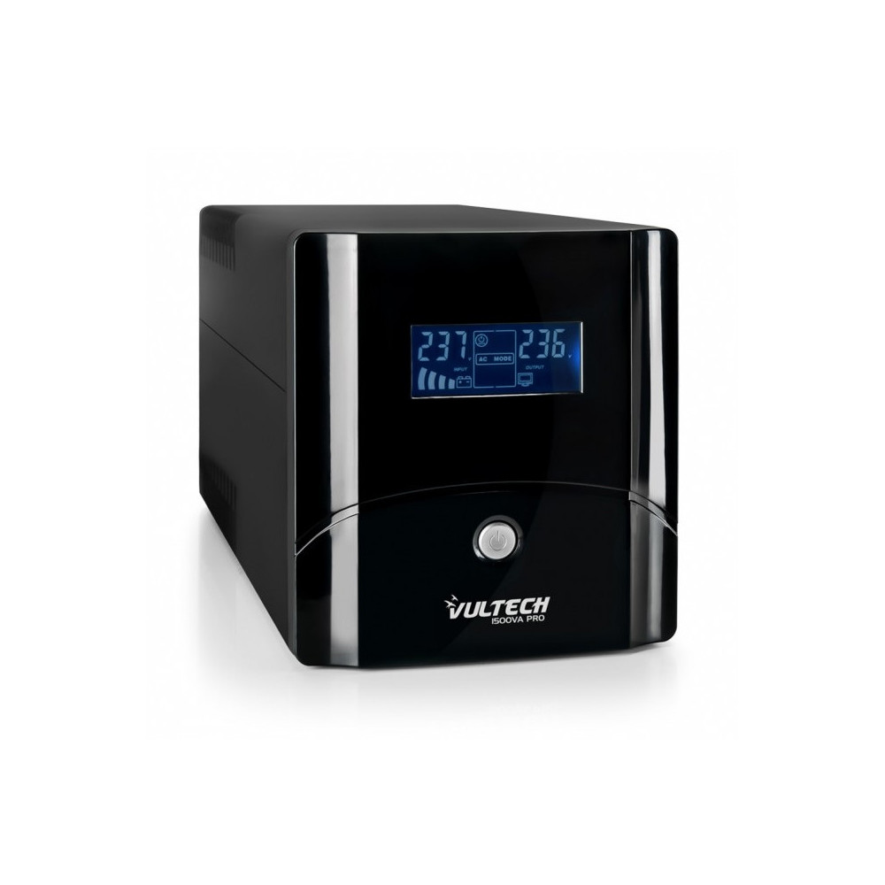 VULTECH UPS1500VA-PRO - UPS LINE INTERACTIVE - LCD - 4 PRESE - 1 IEC - USB