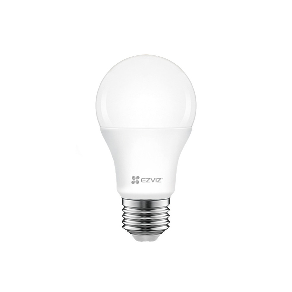 EZVIZ LB1-WHITE - LAMPADINA A LED 2.700 K CON ATTACCO E27 GESTIBILE DA APP O TRAMITE CONTROLLO VOCALE