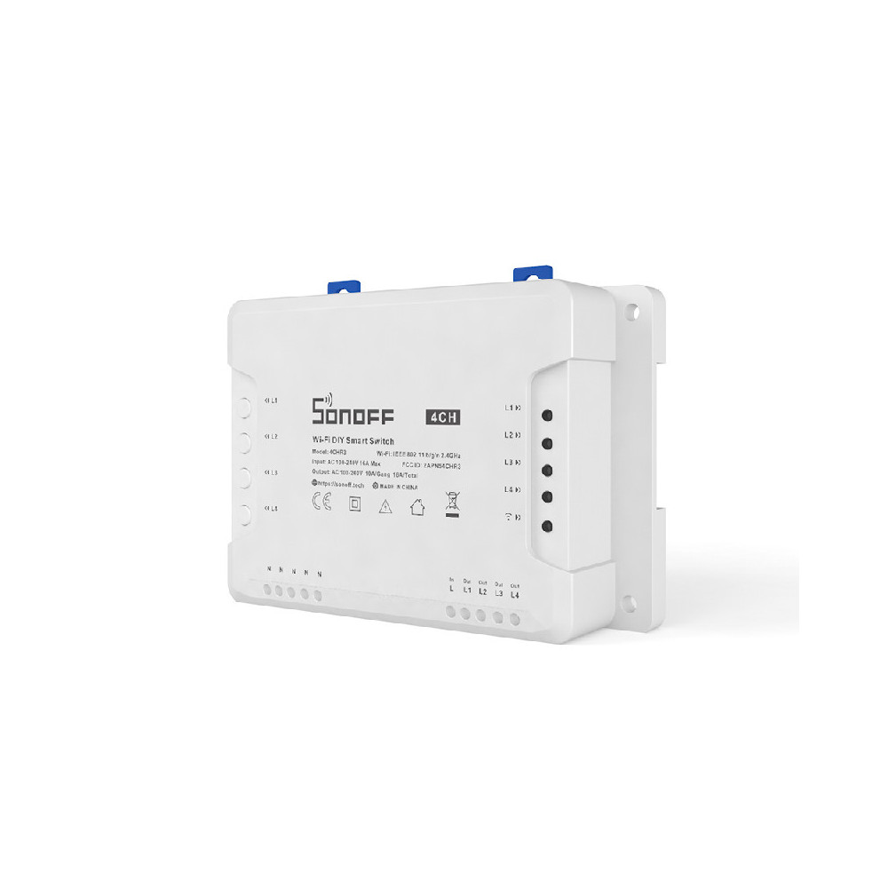 SONOFF 4CH R3 - INTERRUTTORE SMART WIFI 4 CANALI (M0802010003)