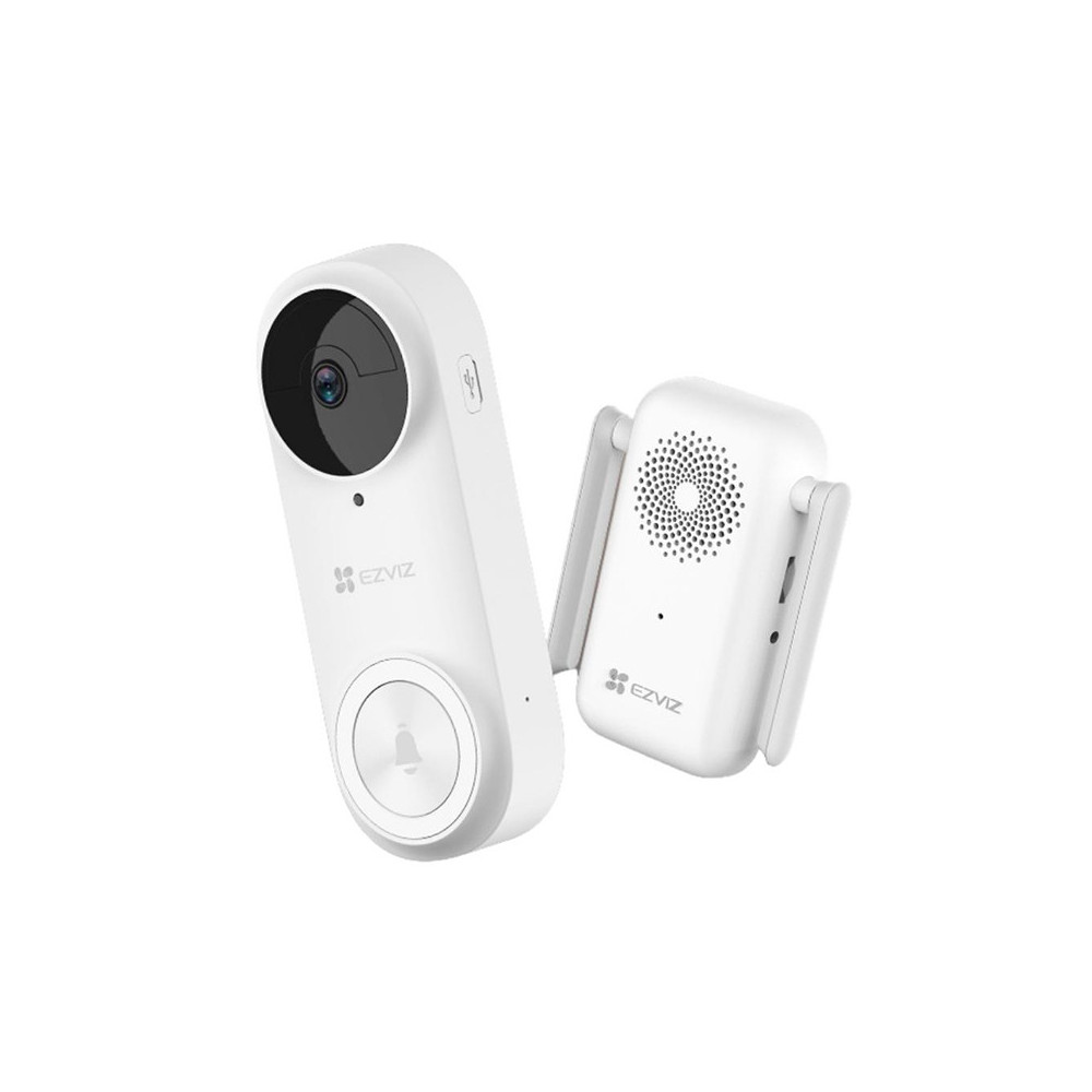 EZVIZ DB2 PRO - VIDEOCAMPANELLO WI-FI - RISOLUZIONE 5MP - AUDIO BIDIREZIONALE - SENSORE PIR - IP65