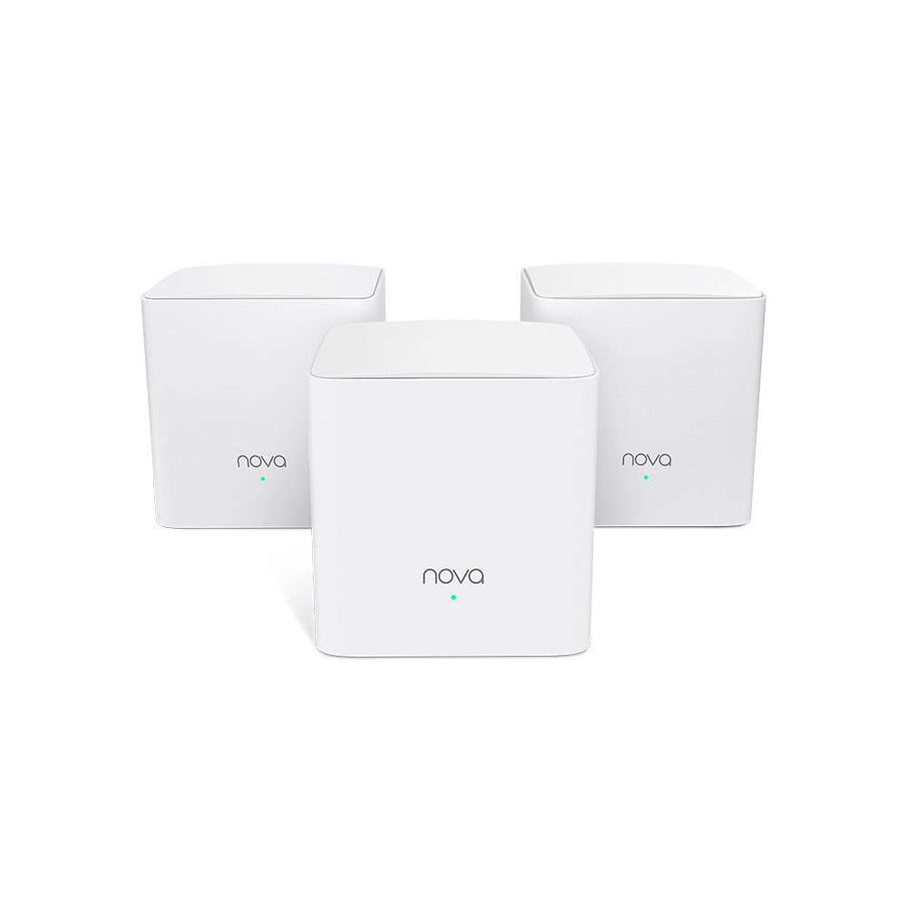 TENDA NOVA MW5G 3PACK - MESH WI-FI SYSTEM - AC12000 - 2P GIGABIT - AMBIENTI FINO A 350 MQ