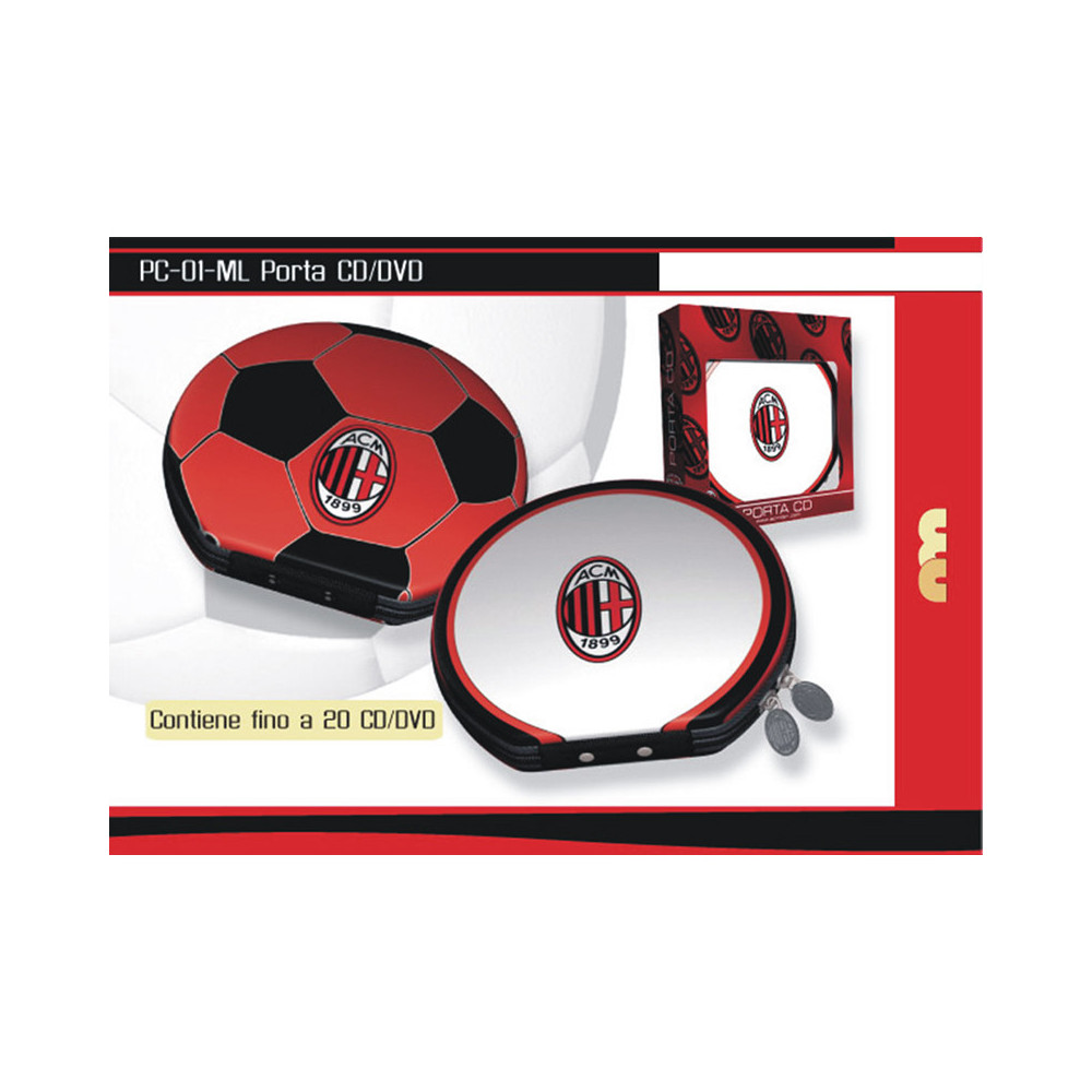 PC01ML MILAN PORTA CD DVD IN LATTA