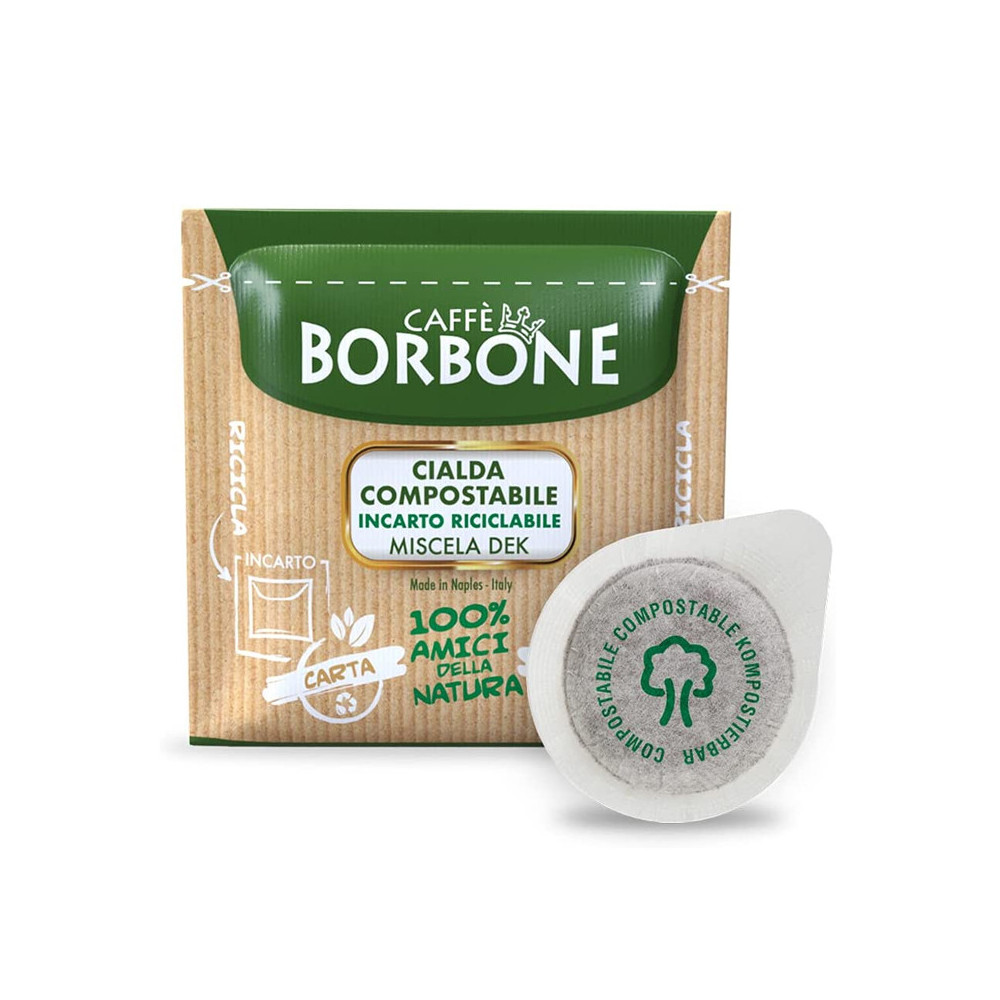 CIALDE ESE 44MM CAFFE'' BORBONE MISCELA DEK - BOX 50PZ