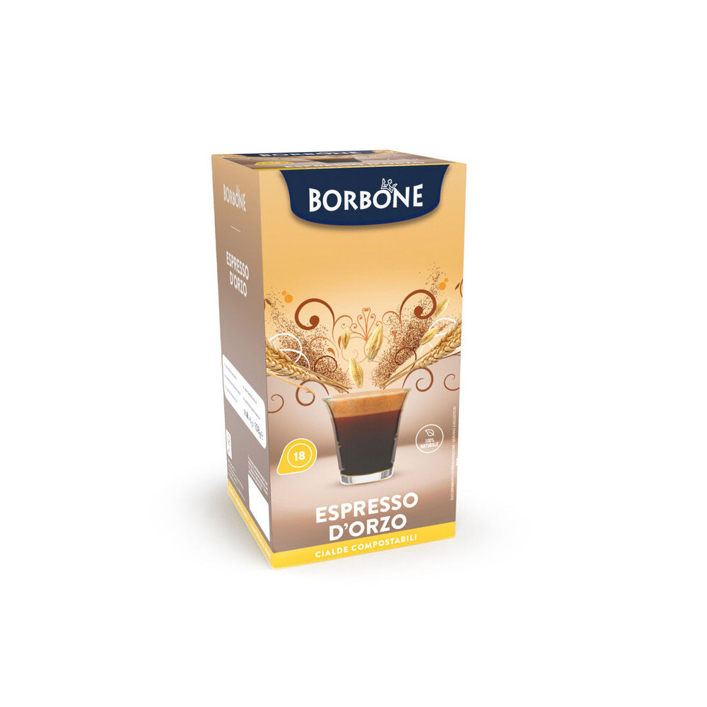 CIALDE ESE 44MM CAFFE'' BORBONE ESPRESSO D''ORZO - BOX 18PZ