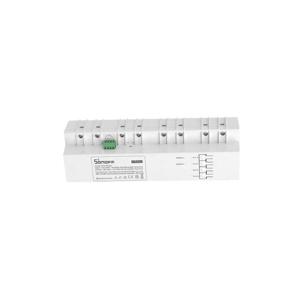 SONOFF SPM-4RELAY- MISURATORE DI POTENZA INTELLIGENTE A 4 CANALI CON 4 RELE''