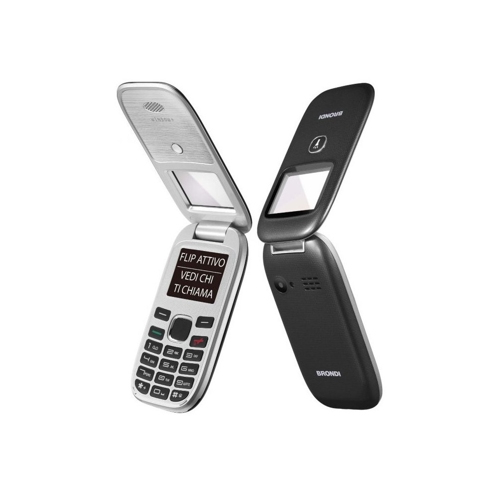 BRONDI WINDOW+ (NERO) - TELEFONO CELLULARE SENIOR