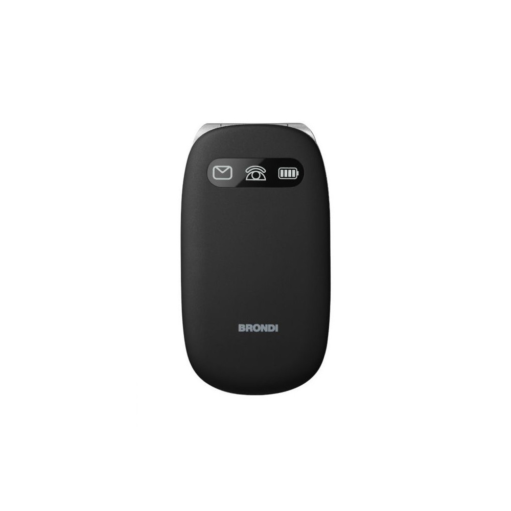 BRONDI AMICO COMFORT (NERO RUBBER) - TELEFONO CELLULARE SENIOR