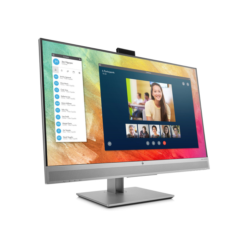 HP E273M (1FH51AT) - 27 MONITOR LED FHD -  WEBCAM E SPEAKER INTEGRATI - W3Y ON SITE