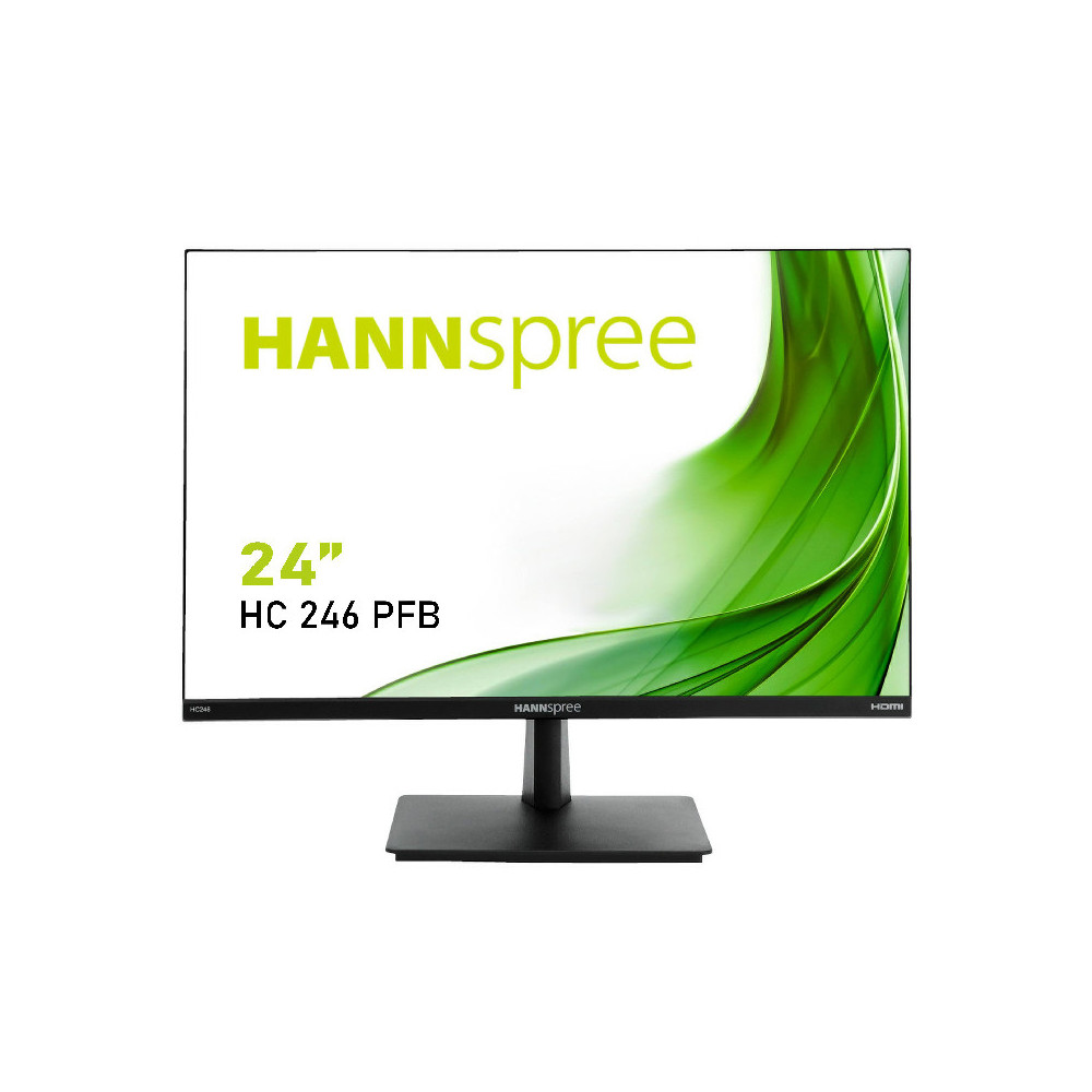 HANNSPREE HC246PFB - 24 MONITOR LED FHD - MULTIMEDIALE - VGA - HDMI - DISPALY PORT