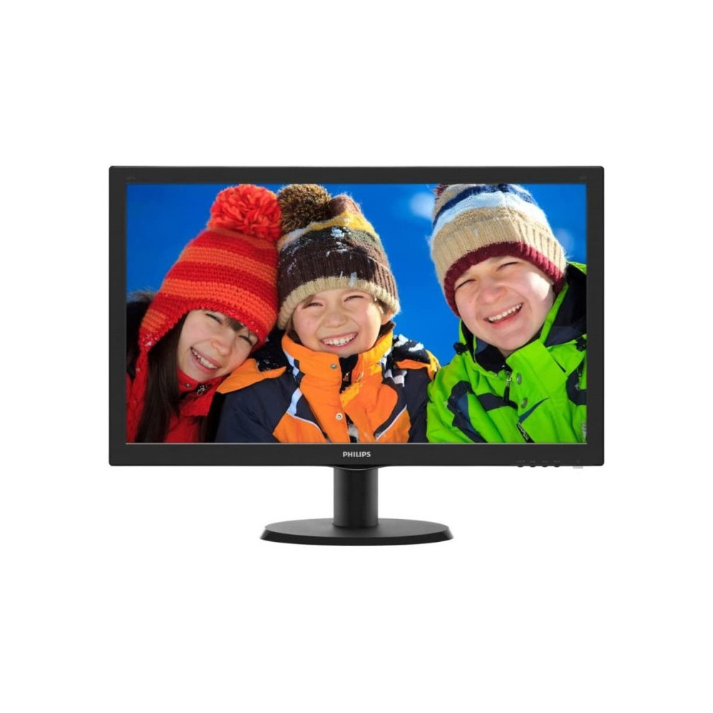 PHILIPS 243V5QHABA - 24 MONITOR LED FHD - VGA - DVI - HDMI