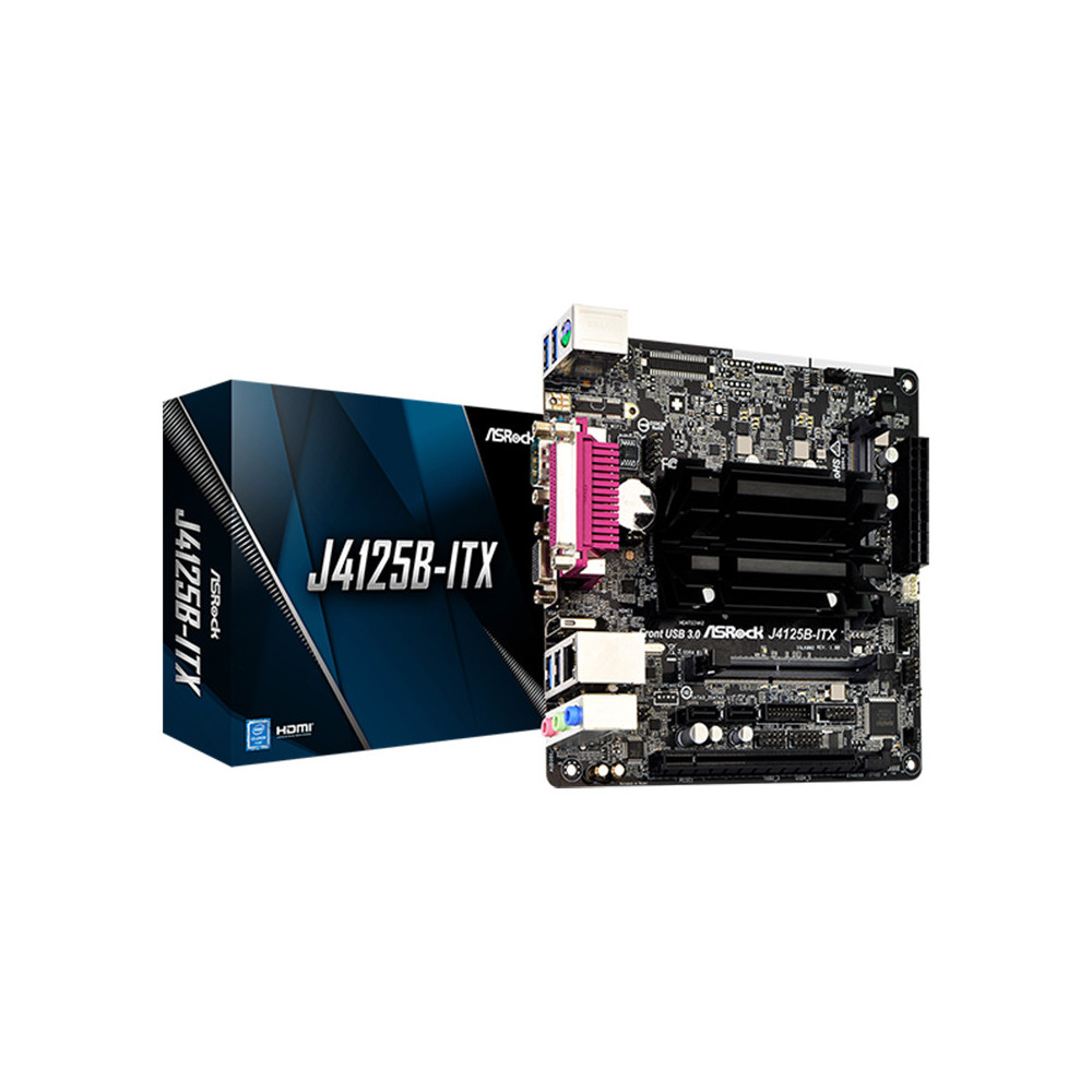 ASROCK J4125B-ITX - MAINBOARD CON CPU INTEL 4 CORE ONBOARD - DDR4