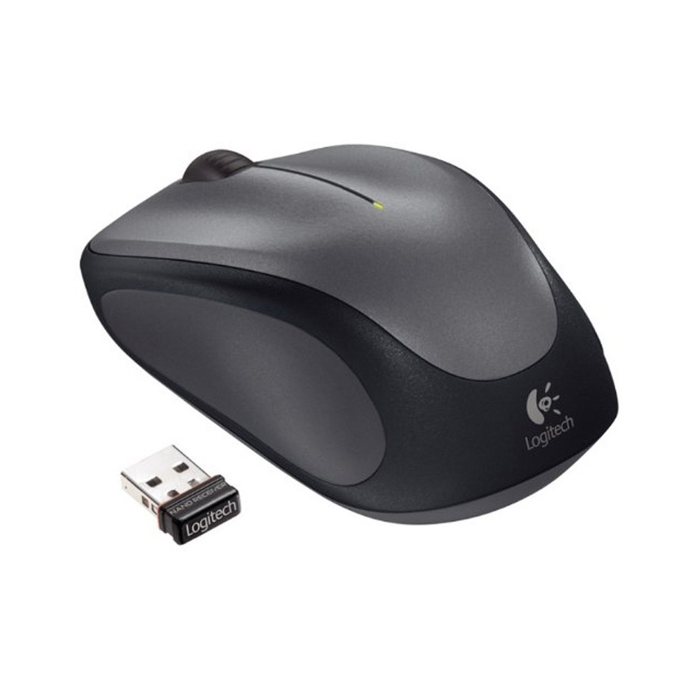 MOUSE LOGITECH M235 910-002201 SILVER - BLACK WIRELESS