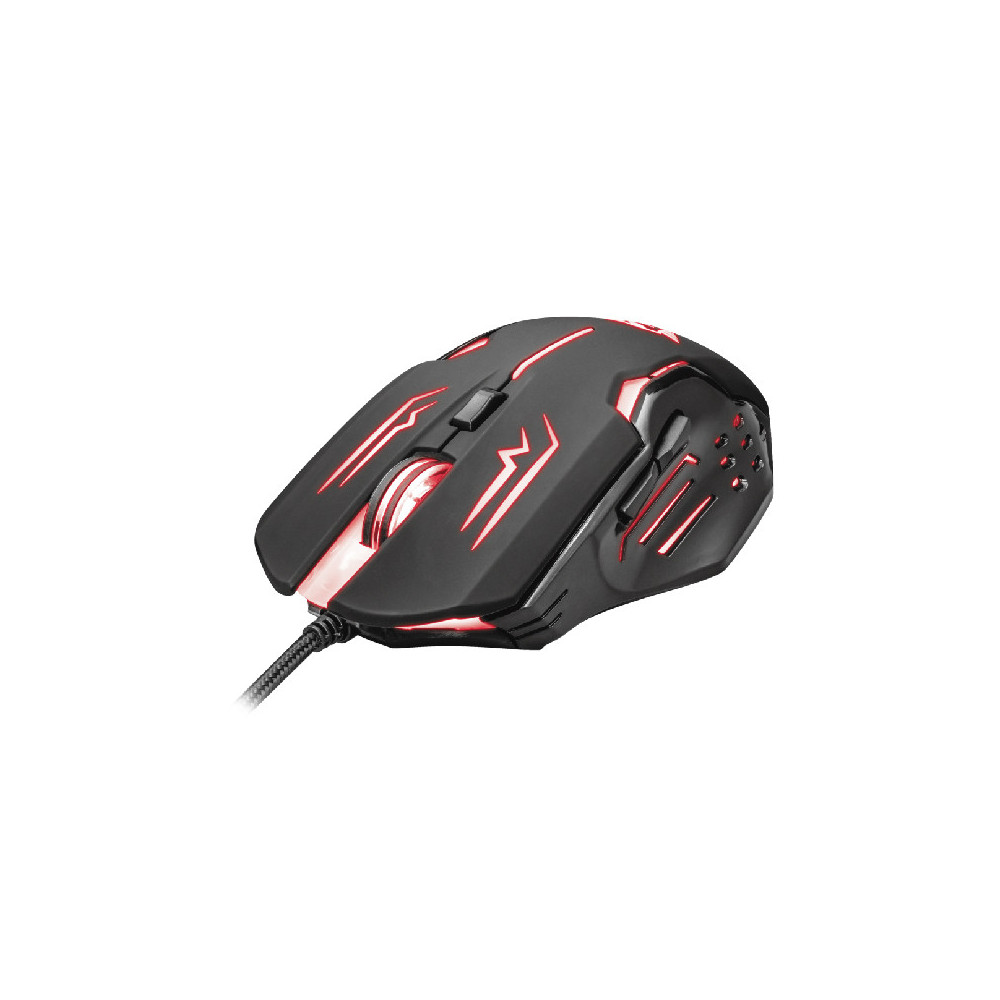 TRUST GXT 108 RAVA (22090) - GAMING MOUSE - 2.000 DPI - 6 PULSANTI - LED