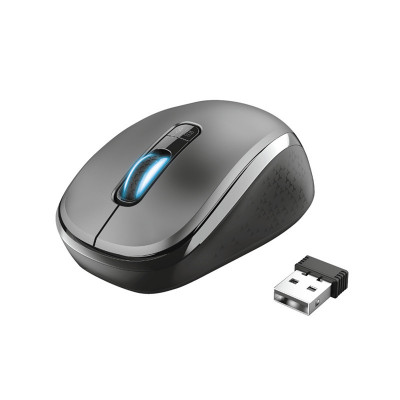 TRUST YVI (24208) - MOUSE WIRELESS + BLUETOOTH - 1.600 DPI