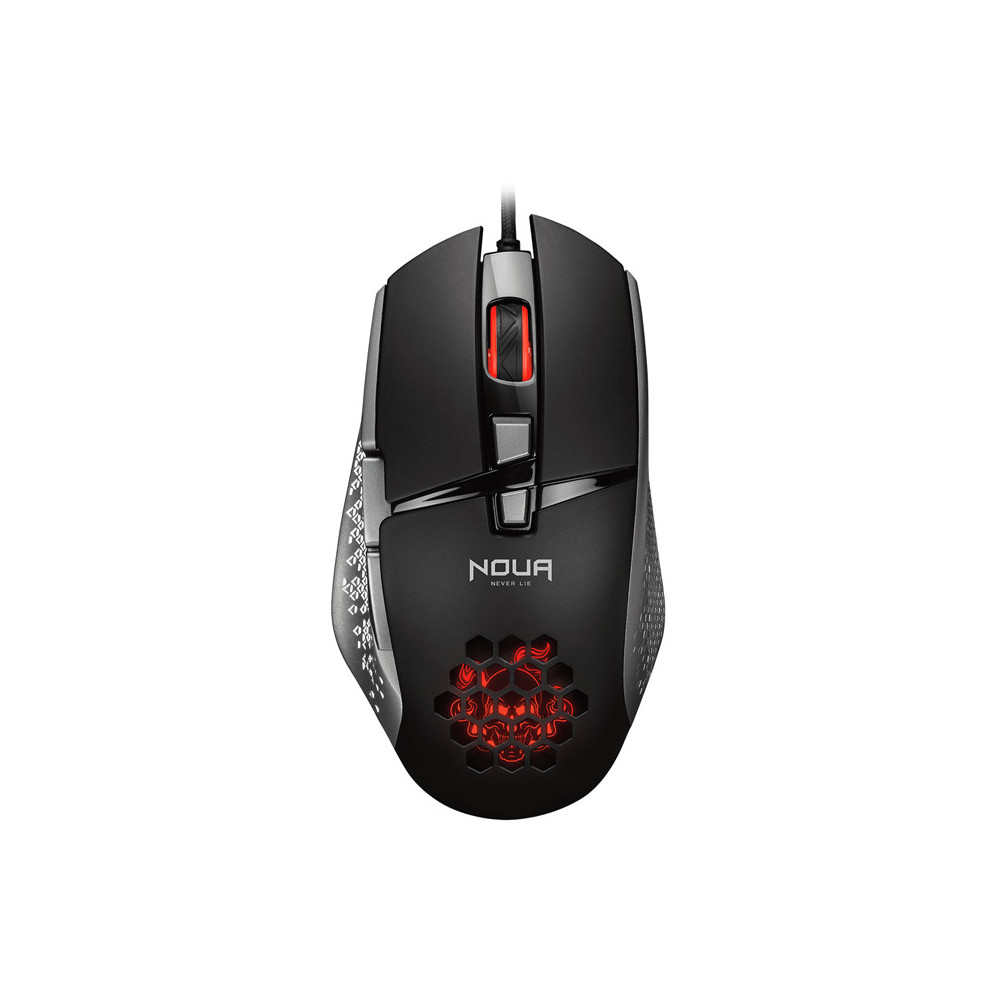 NOUA ROKA - MOUSE GAMING CORDED - ILLUMINAZIONE LED RGB - 8 TASTI - REGOLAZIONE DPI 4 LIVELLI