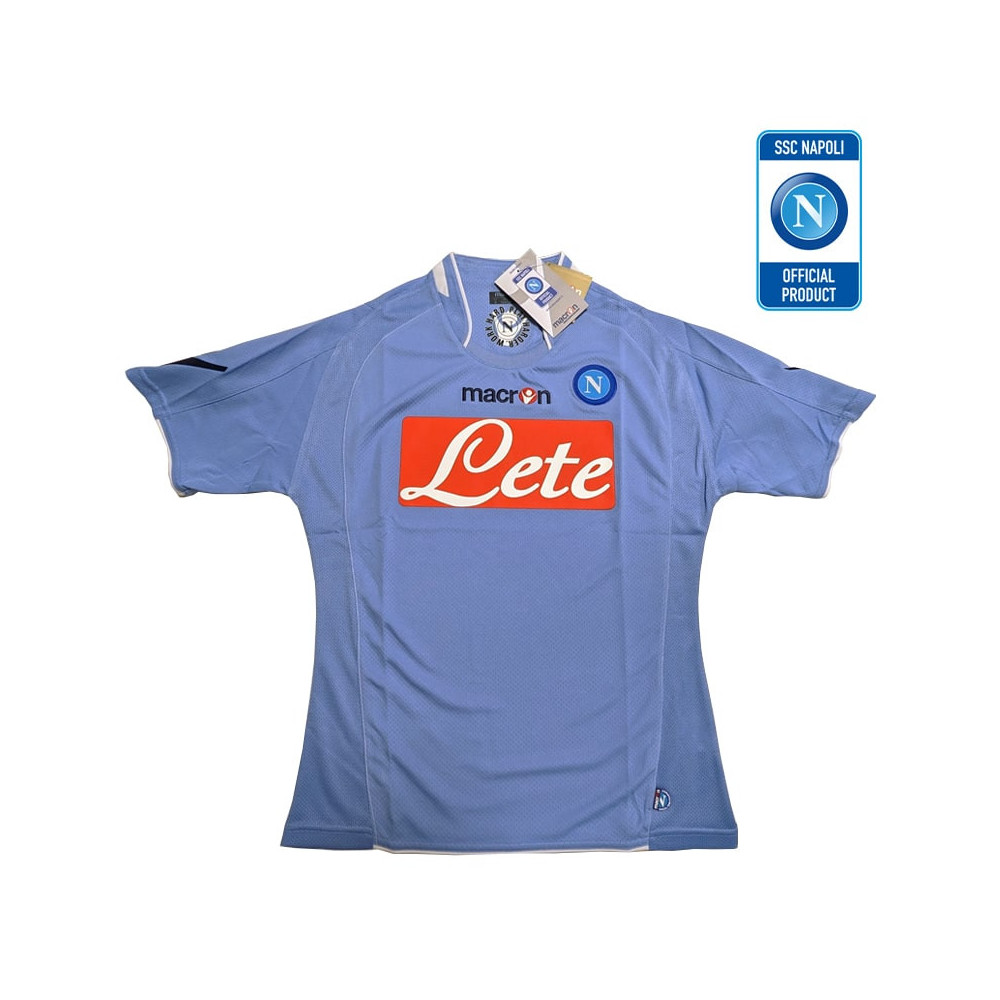 NAPOLI MACRON MAGLIA GARA 1 AZZURRO/BIANCO LADY TAGLIA M