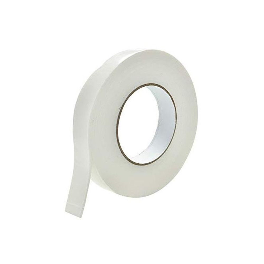 10 PZ - NASTRO BIADESIVO SPUGNA BIANCO PELLICOLA WHITE 25MM x 1.9MT