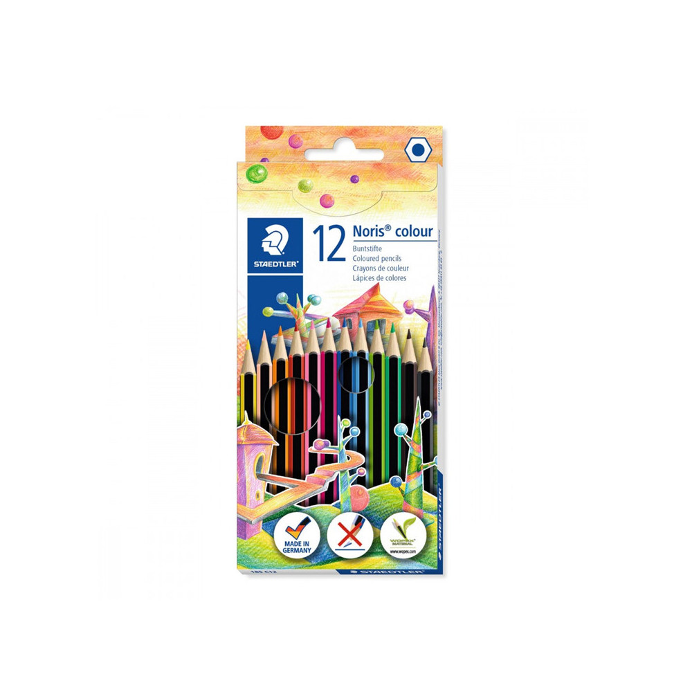 STAEDTLER NORIS COLOR - SCATOLA 12 PASTELLI