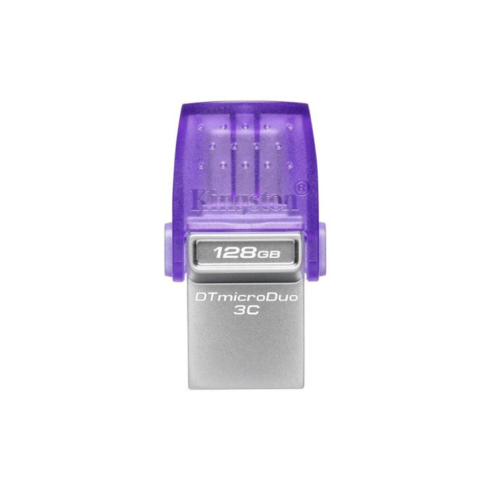 KINGSTON DATATRAVELER MICRODUO 3C 128GB (DTDUO3CG3/128GB) - PEN DRIVE 128GB DOPPIA INTERFACCIA USB-A/TYPE-C