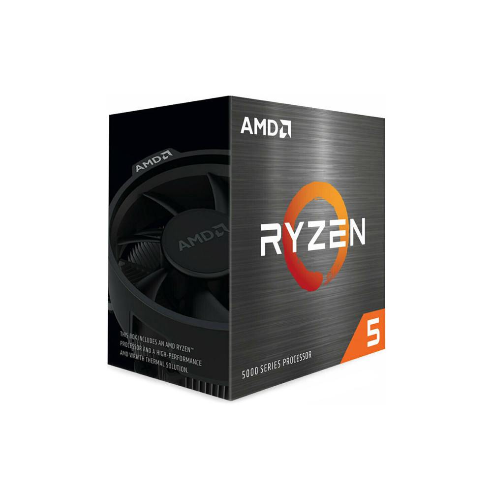 AMD RYZEN 5 5600X - CPU BOX - BASE 3.7 GHZ / TURBO 4.6 GHZ - CACHE 35 MB - SOCKET AM4