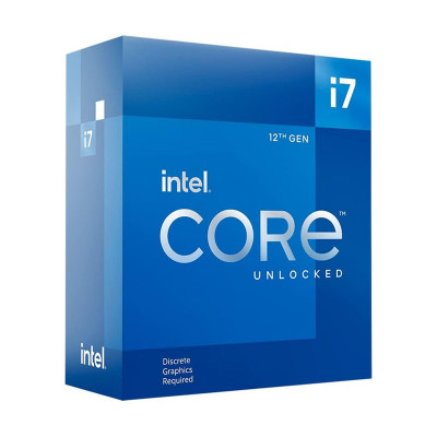 INTEL CORE i7-12700KF ALDER LAKE-S - CPU BOX - BASE 3.60 GHZ / TURBO 5.00 GHZ  - CACHE 25 MB - SOCKET 1700