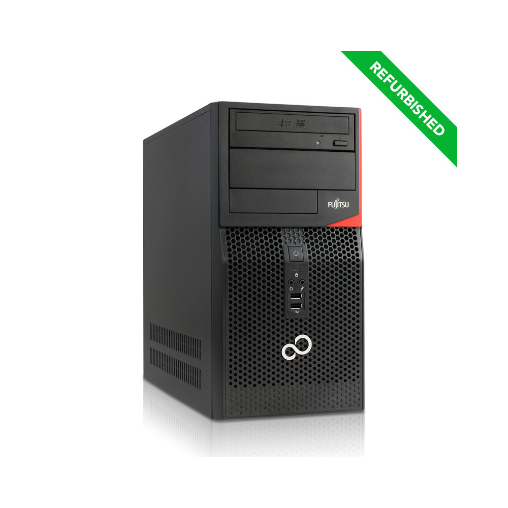 FUJITSU P556 (REFURBISHED RENOVO GRADO A) - PC DESKTOP TOWER - CPU INTEL i3 GEN.6 - RAM 8GB - SSD 256GB - W10