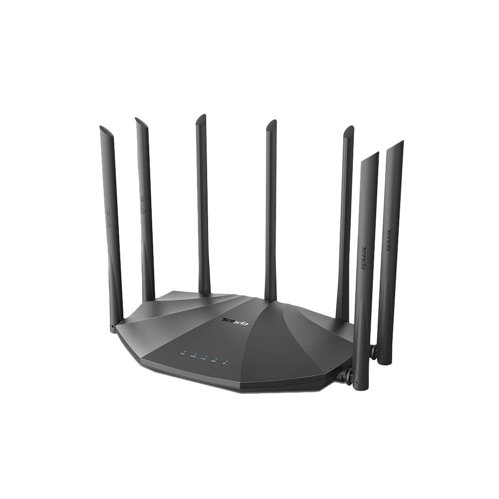 TENDA AC23 - ROUTER DUAL BAND AC1200 - 7 ANTENNE 6 DBI - 1 WAN - 4 LAN - 1 USB