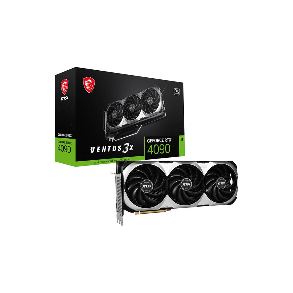 MSI GEFORCE RTX 4090 VENTUS 3X 24GB OC EDITION GDDR6X - SCHEDA VIDEO (V510-023R)