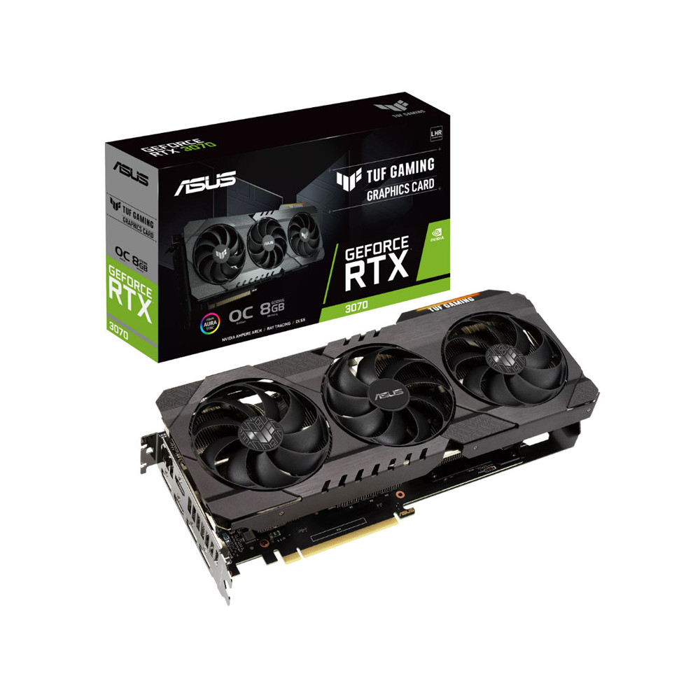 ASUS TUF GAMING GEFORCE RTX 3070 V2 OC EDITION 8GB GDDR6 - SCHEDA VIDEO (90YV0FQI-M0NA00)