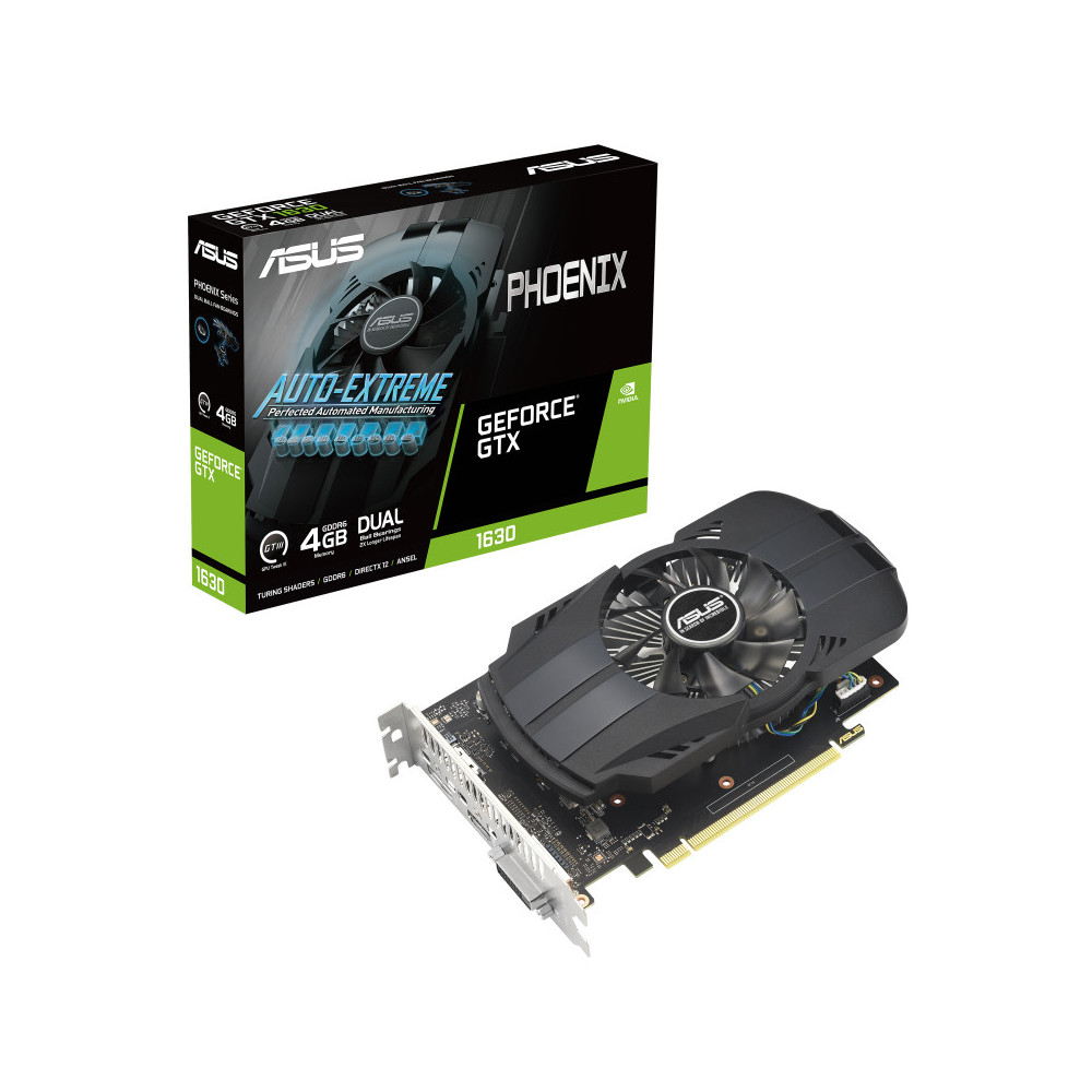 ASUS PHOENIX GEFORCE GTX 1630 EVO 4GB GDDR6 - SCHEDA VIDEO (90YV0I53-M0NA00)