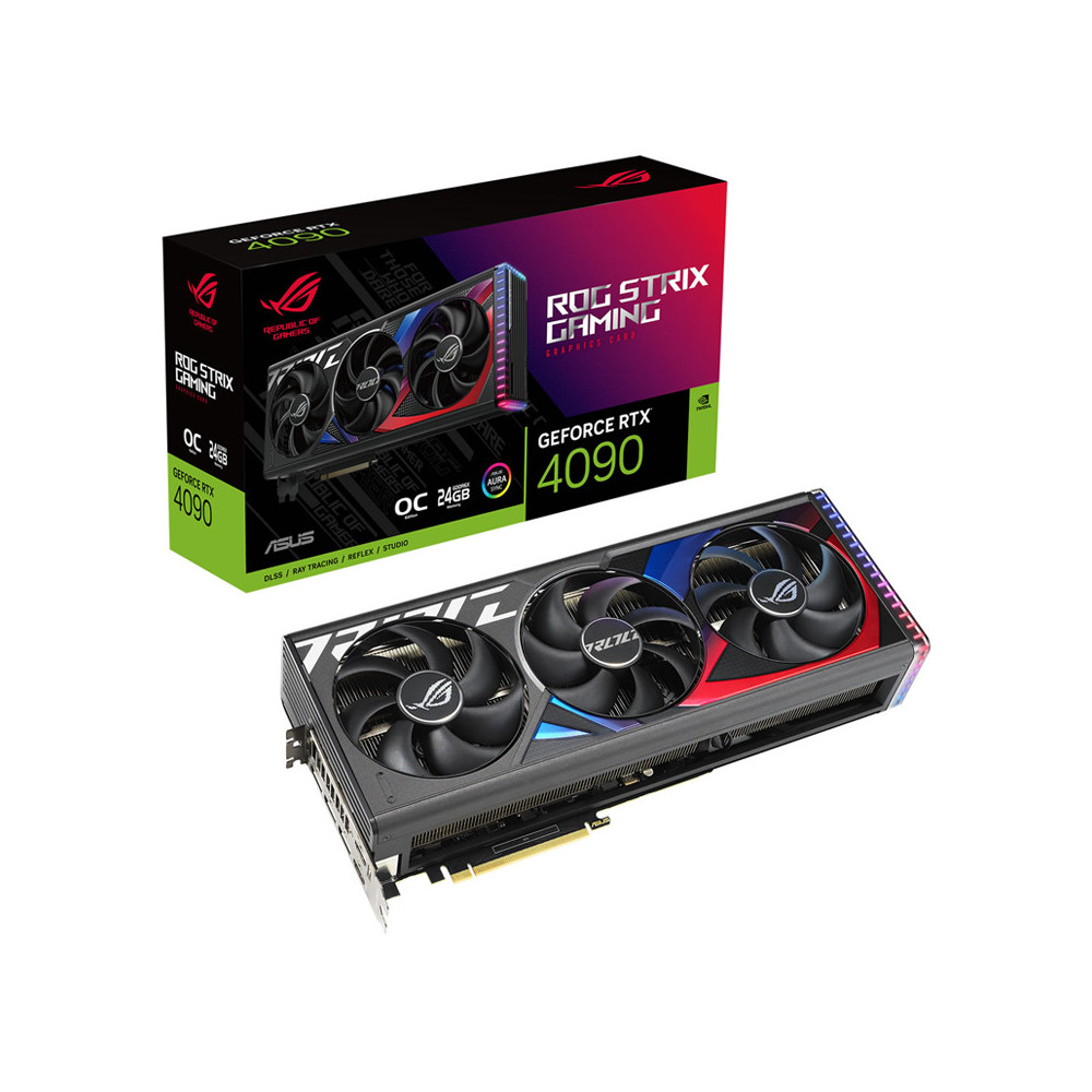 ASUS ROG STRIX GEFORCE RTX 4090 OC EDITION 24GB GDDR6X - SCHEDA VIDEO (90YV0ID0-M0NA00)