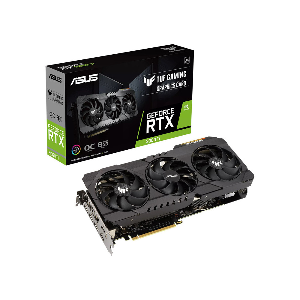 ASUS TUF GAMING RTX 3060 TI OC EDITION 8GB GDDR6X - SCHEDA VIDEO (90YV0IL0-M0NA00)