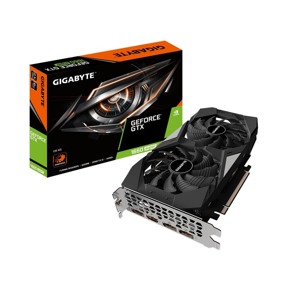 GIGABYTE GEFORCE GTX 1660 SUPER 6GB GDDR6 - SCHEDA VIDEO