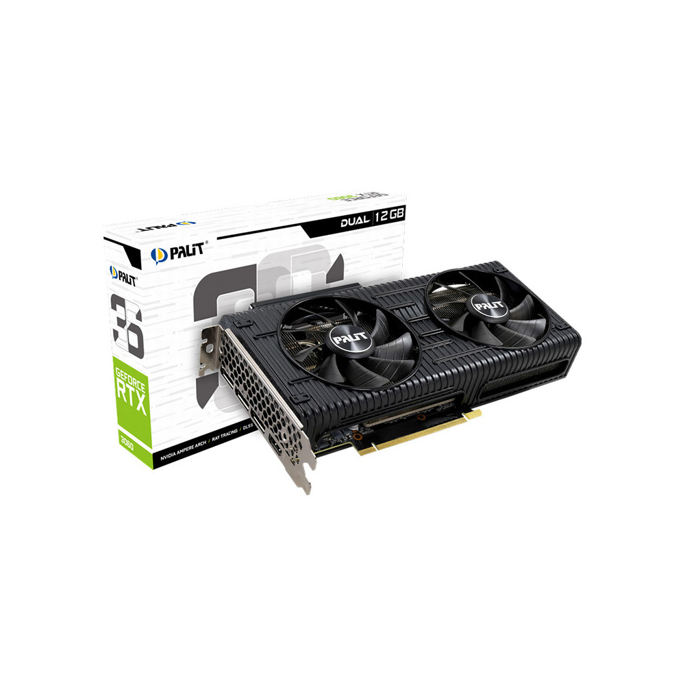 PALIT GEFORCE RTX 3060 12GB GDDR6 DUAL - SCHEDA VIDEO