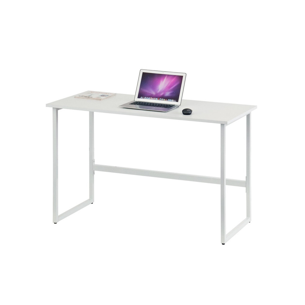 TECHLY ICA-TB 3545W - SCRIVANIA MINIMAL - COLORE BIANCO - 1200 x 600 mm