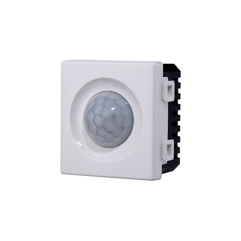 ETTROIT SENSORE DI MOVIMENTO 2 POSTI - SERIE SOLAR - BIANCO (MT1801) Compatibile BTicino Matix