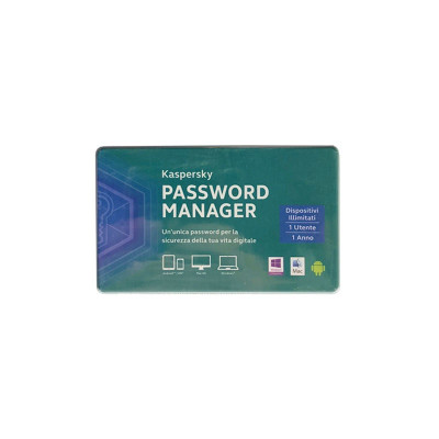 KASPERSKY PASSWORD MANAGER 1 ANNO 1 UTENTE KL1956TOAFS