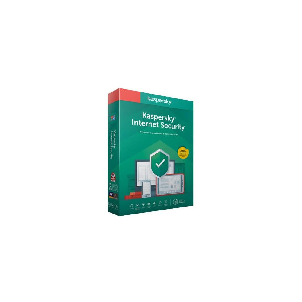 SOFTWARE KASPERSKY INTERNET SECURITY PRO 1PC - 1 ANNO