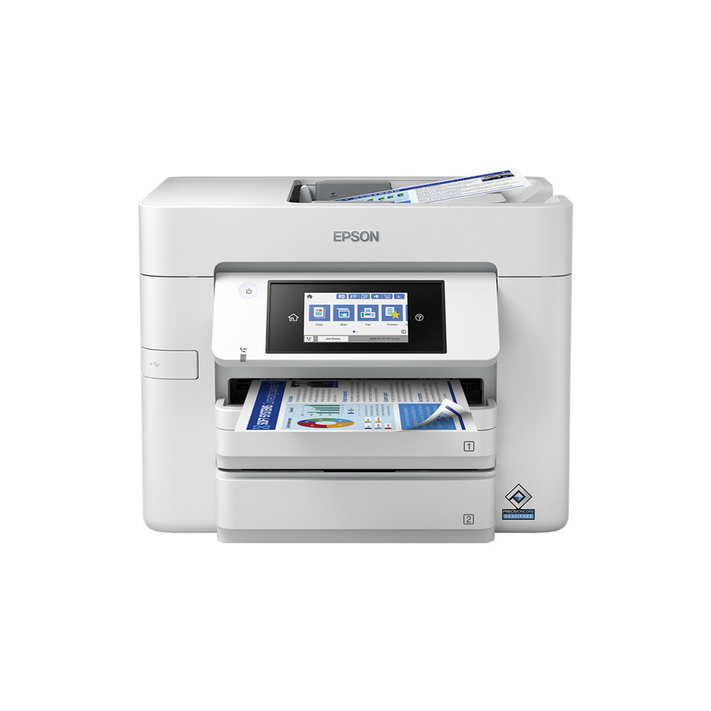 EPSON WORKFORCE PRO WF-C4810DTWF - STAMPANTE MULTIFUNZIONE INKJET COLOR A4 - LAN - WI-FI - FAX - FRONTE/RETRO AUTO - 36PPM