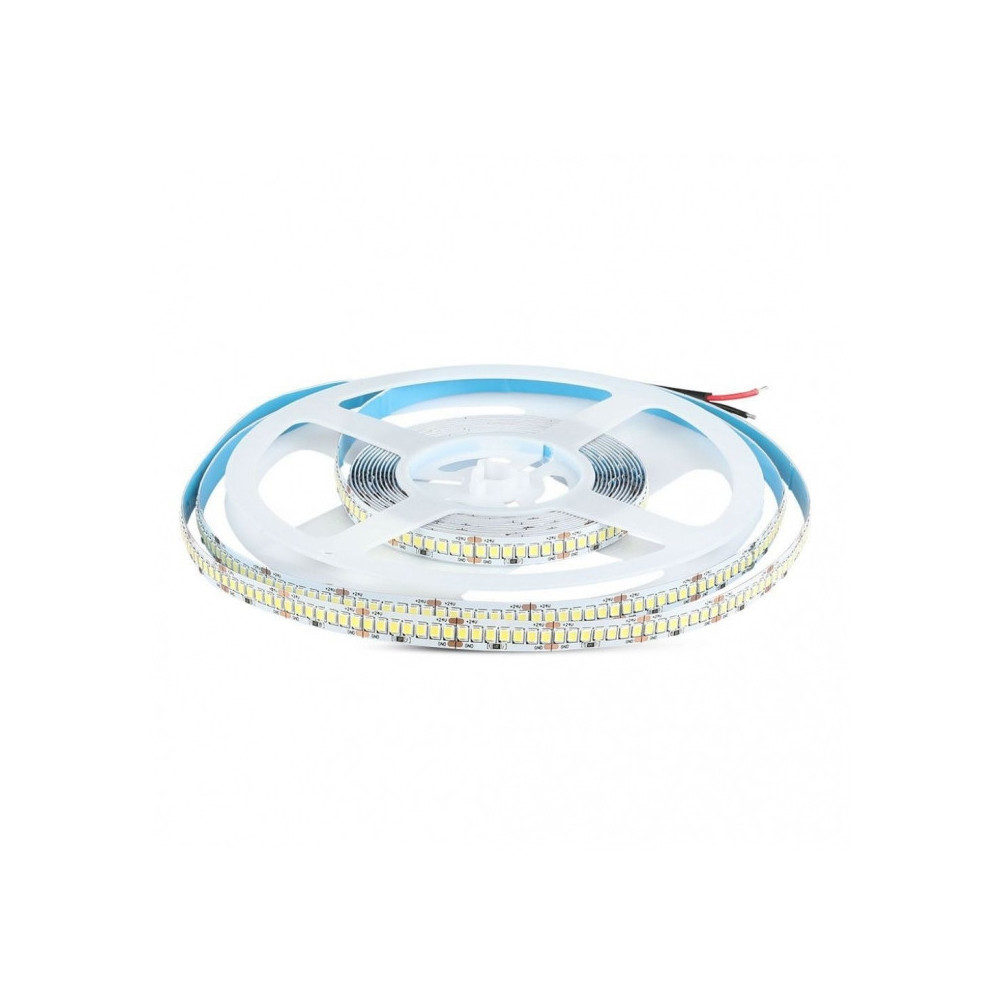 STRIP LED 5 METRI 24V 18W/MT IP20 3000°K V-TAC VT-2835-240-2599