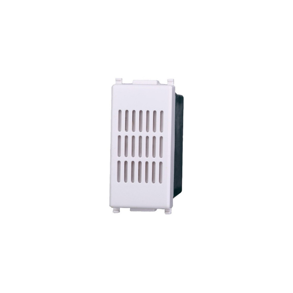 ETTROIT MODULO SUONERIA 6A 220V - SERIE STARLIGHT - BIANCO (EV1601) Compatibile Vimar Plana