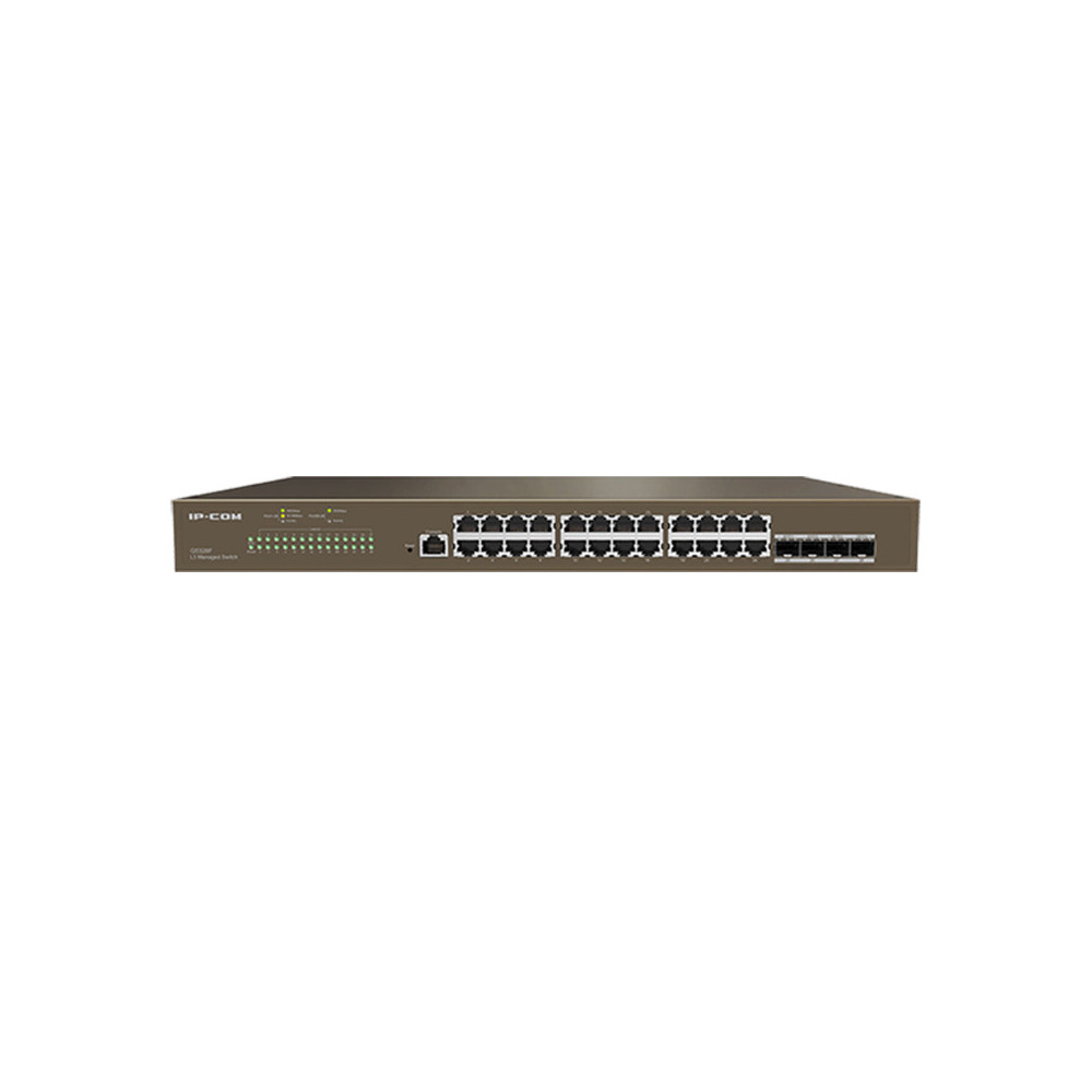 IP-COM G5328F - SWITCH 24PT GIGABIT 10/100/1000M + 4PSFP + 1PT CONSOLE