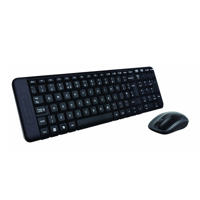 TASTIERA LOGITECH MK220 + MOUSE WIRELESS BK 920-003721