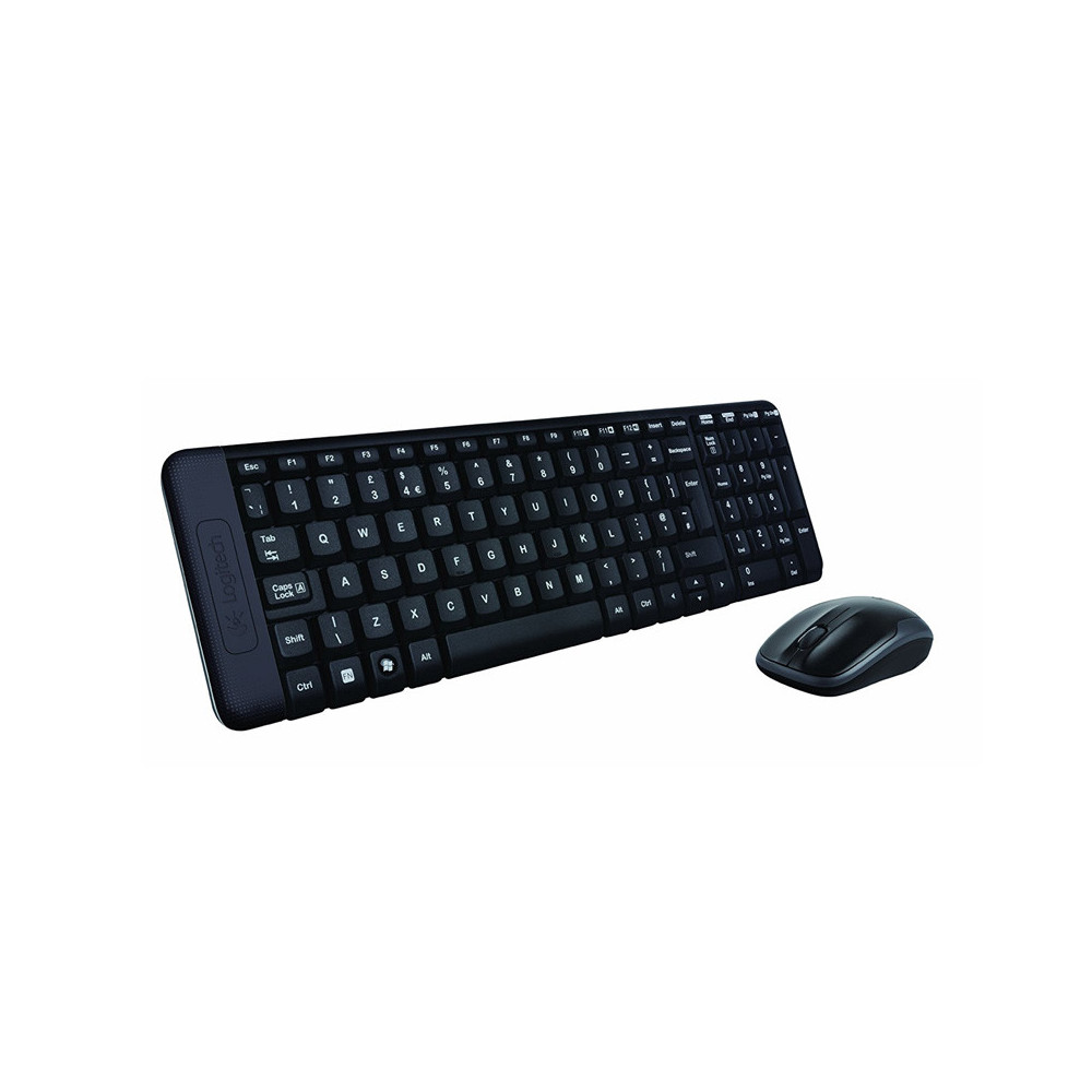 TASTIERA LOGITECH MK220 + MOUSE WIRELESS BK 920-003721