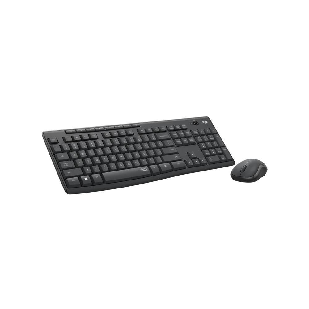 TASTIERA LOGITECH MK295 SILENT - CON MOUSE WIRELESS BK 920-009797