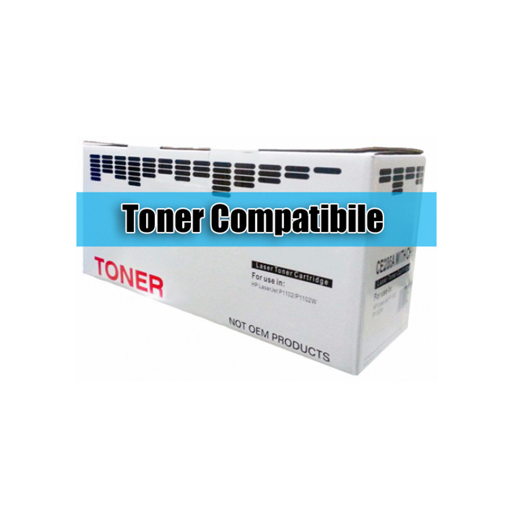 CANON 054H / HP CF540X BLACK - TONER COMPATIBILE