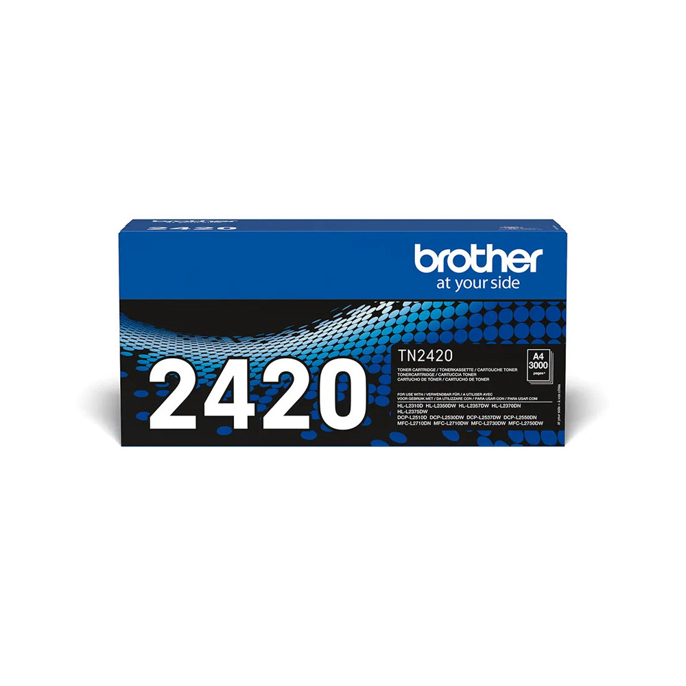 BROTHER TN-2420 BLACK - TONER ORIGINALE