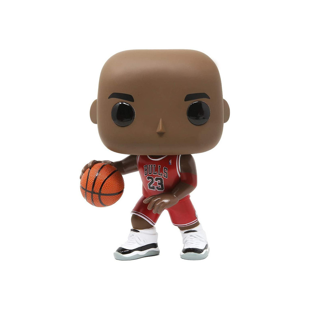 FUNKO POP MICHAEL JORDAN 10 (RED JERSEY) (45598) - BULLS - NBA - SPORT - NUM.75