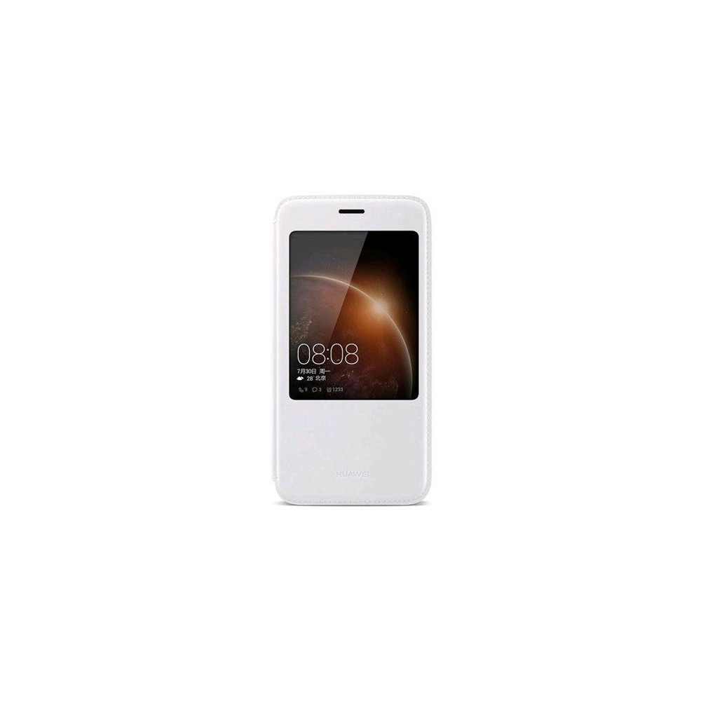 FLIP COVER HUAWEI G8 WHITE