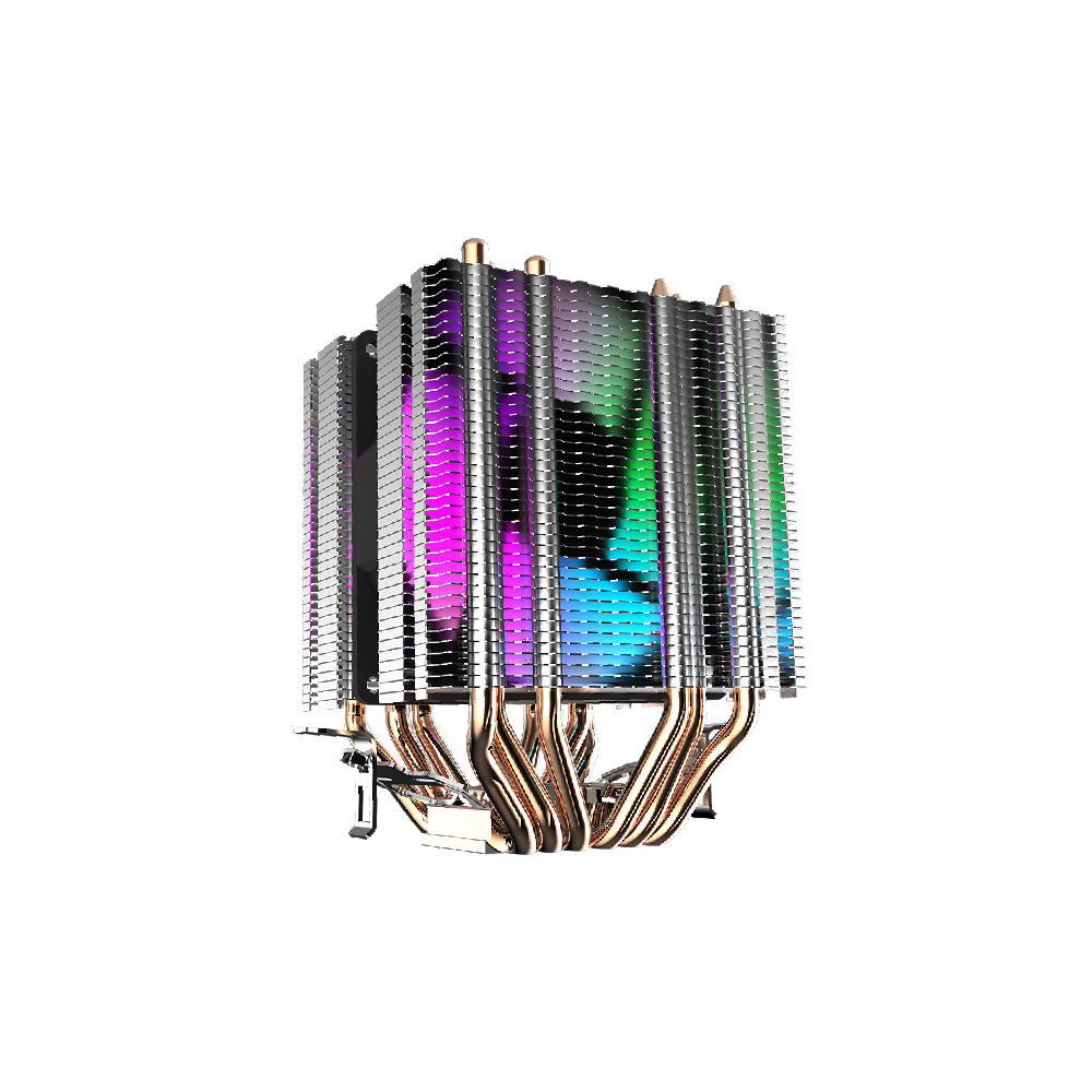 DISSIPATORE NOUA BLIZZARD Mini Dual Tower 6 Heatpipes 1*Fan 90mm 4 Colori Fissi Intel  e  AMD